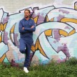 Donnay Heren Vest met capuchon Bruce blauw model