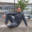 Donnay Heren Vest met capuchon Bruce navy model