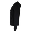 Donnay Heren Vest met capuchon Bruce zwart zijkant