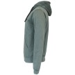 Donnay Heren Vest met capuchon Bruce gemêleerd groen zijkant