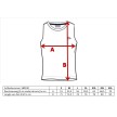 Donnay Heren Mouwloos T-shirt Stan maattabel