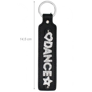 Alista Dancer Basics  Alista Dance Sleutelhanger van Leer