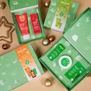 weleda 480 cadeau pakketten granaatappel skin food arnica