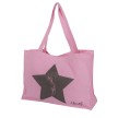 LikeG Roze Shopper Gemaakt van Gerecycled Katoen en Polyester