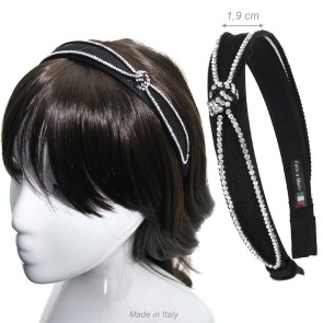 Alista Haarband met Strass-boog