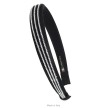Alista Haarband met 3 Strass rijen 