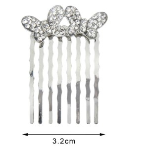 Alista Dancer Basics  Alista Metalen Kam met Strass Vlinders