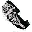 Alista Haarband van fluweel met Strass-versiering voor ballet B07515