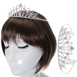 Alista Tiara Kroontje met Strass Steentjes