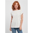 Urban Classics Ladies Extended Shoulder Tee TB771 lichtgrijs