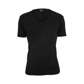 Urban Classics Slim 1by1 V-Neck Tee TB367
