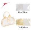 SoDanca BalletTasje BG662 gouden en zilveren kleur PVC