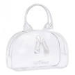 sodanca zilveren kleur doorzichtige kleine ballet tasje bg-662