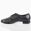 zwarte character Dansschoenen CH95 so danca met veters voor dames