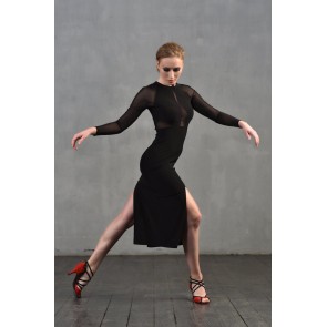 Studio Moscow SM8017-037 Zwarte Dansjurk voor Tango SALE