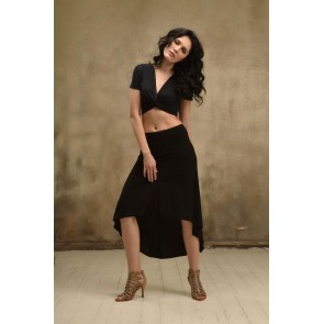 Studio Moscow SM6029 Zwarte Crop DansTop SALE