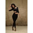 Studio Moscow SM6030 Zwarte Crop DansTop SALE