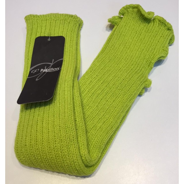 Papillon PA7070 enkelwarmer fluo geel groen 