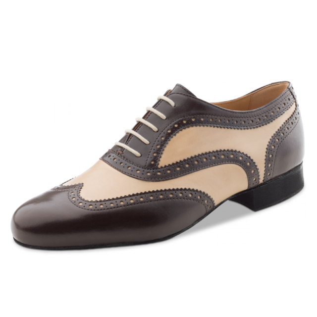Nueva Epoca Quito Dansschoenen voor Heren Uitverkoop Bruin Beige