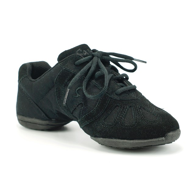 Sansha Dyna Eco zwarte danssneakers