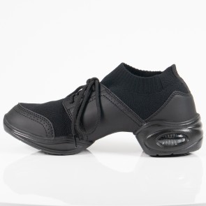 So Danca DK80 Zwarte Vegan Danssneakers Zijkant