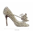Alista F370068 Naaldhak Broche met Strass