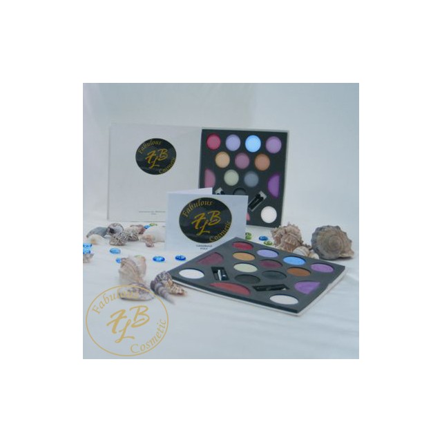 Fabulous Cosmetic Groot Palet met Oogschaduw en Rouge