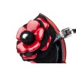 Portdance PD501 Tango Dansschoenen voor dames rood met zwart bloem