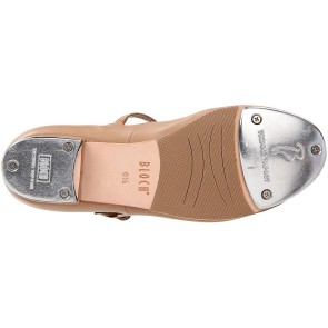 Bloch S0302L dames tapschoenen gespsluiting beige onderkant 