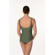 Artiligne Dames balletpak Soline Olijfgroen Rug