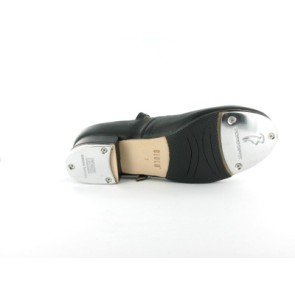 Bloch BL302L tapschoenen voor dames bandje over wreef zwart onderkant