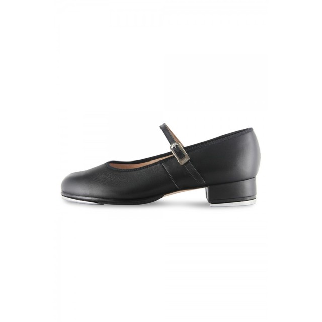 Bloch BL302L tapschoenen voor dames bandje over wreef zwart zijkant