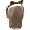 Bloch BL352L tapschoenen beige strik gespsluiting achterkant