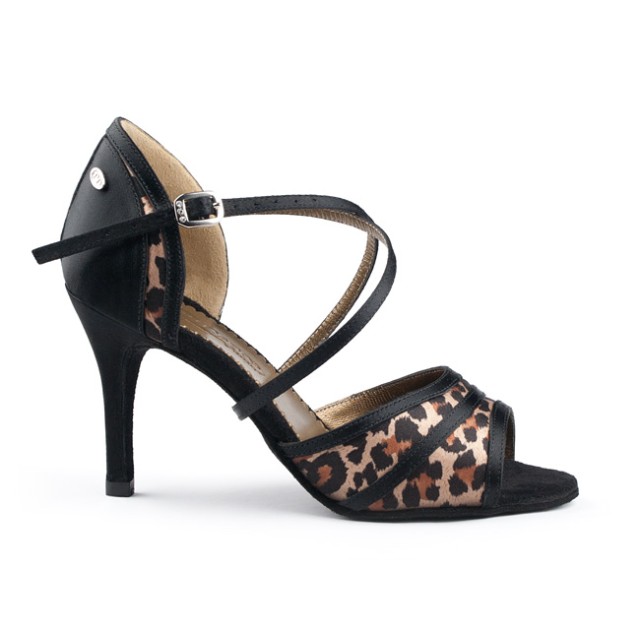 Portdance PD506 dansschoenen luipaard print