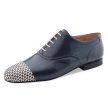Nueva Epoca Zorro Dansschoenen voor Heren Blauw Wit 