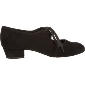 Diamant 057-029-001 dansschoenen voor dames zwart zijkant 