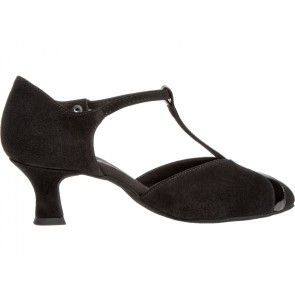 Diamant 068-069-008 dames ballroomschoenen zijkant 