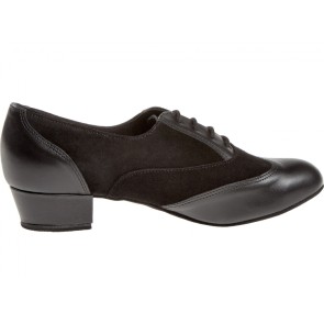 Diamant-063-029-070 dansschoenen stijldans zwart zijkant 