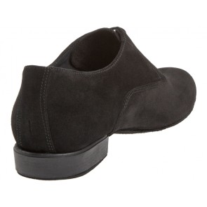 Diamant 180-025-001 heren ballroomschoenen zwart suede zool 