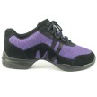 sansha space purple danssneakers met hele zool