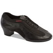 Supadance 8825 dansschoenen elastische sluiting blokhak leer