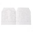Moulin Roty 711377 kleurboek muizen kasteel met stickers