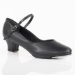 So Danca TA55 Dames Tap dansschoenen met Bandje over de wreef en lage blokhak