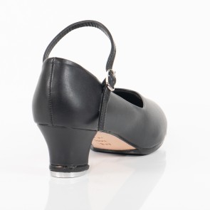 So Danca TA55 Zwarte Tapschoenen voor vrouwen met lage stabiele hak van 35 mm