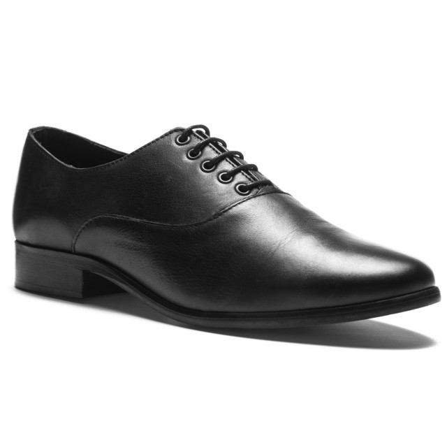 Rumpf Mauro 2106 Zwarte heren dansschoenen met veters