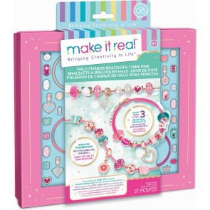 Make It Real Bedelarmbanden Set DIY Roze