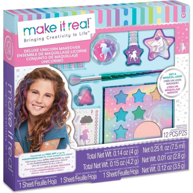 Make It Real MR2461 Deluxe Make-up Pakket Eenhoorn