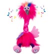 Gear2Play TR0096 dansende en zingende flamingo knuffel