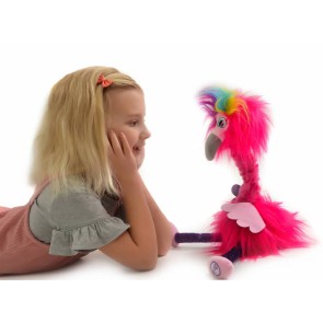 Gear2Play TR0096 flamingo knuffel muziek flossi