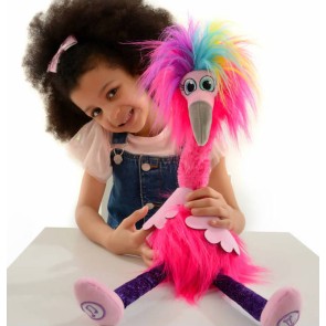 Gear2Play TR0096 sassimal interactieve flamingo knuffel